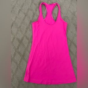 Lulu lemon super bright pink racer back